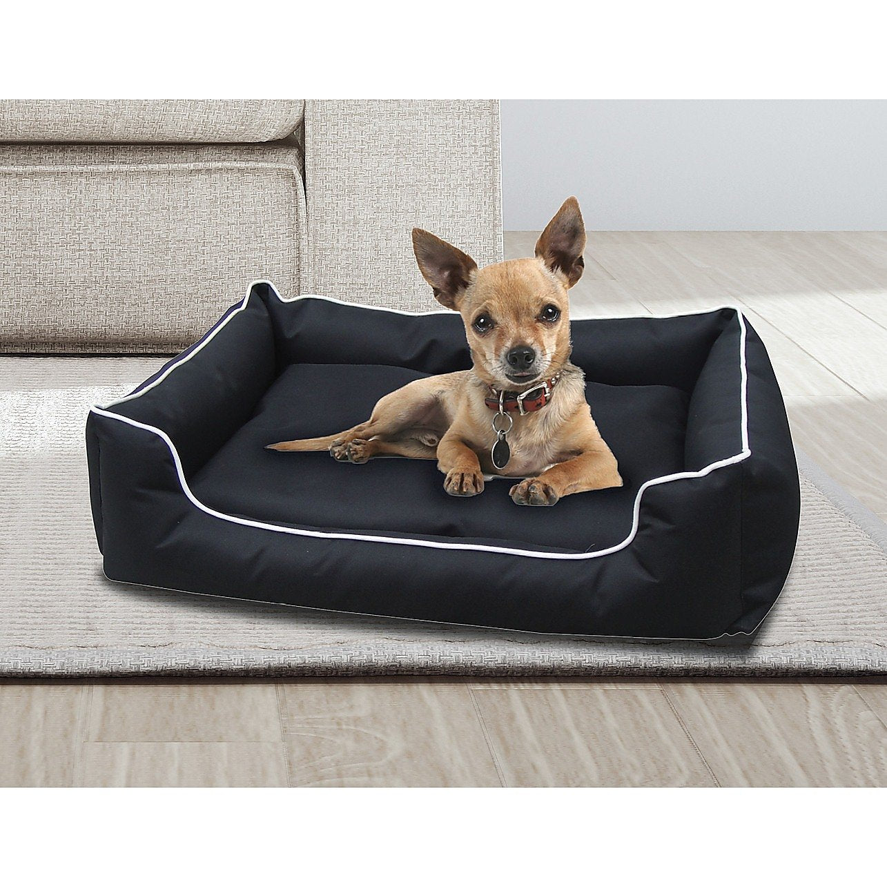 Heavy Duty Waterproof Dog Bed – 60 x 48cm for Large Pets