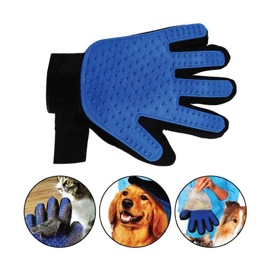 2in1 Pet Deshedding and Massage Glove - Dog or Cat Hair Grooming