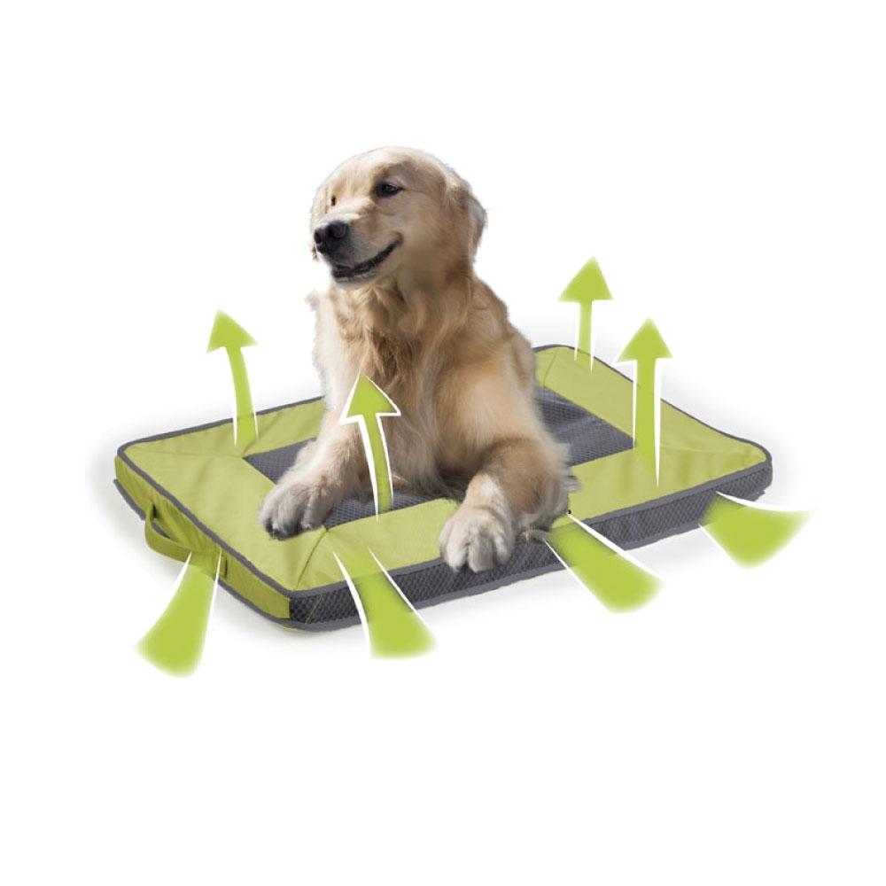 Cooling Dog Mat – Quick Dry Outdoor Pad (Green)
